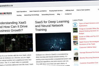 Publish Guest Post on saasmetrics.co