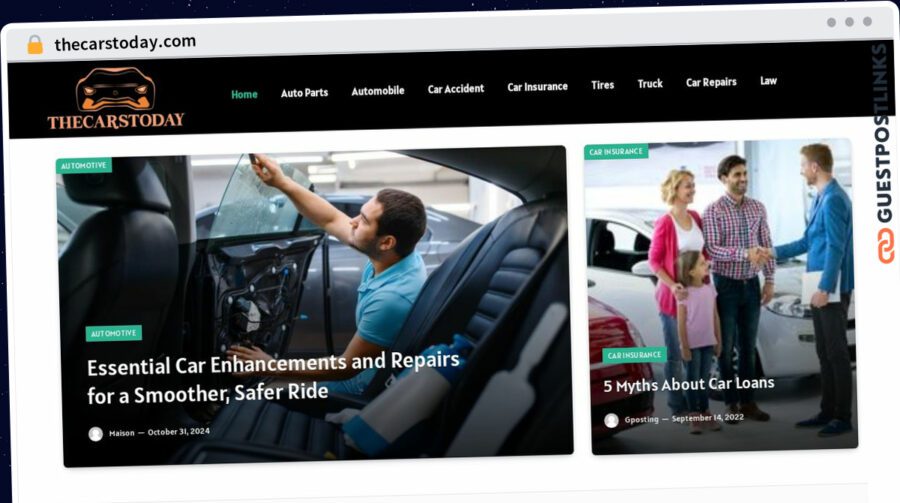 Publish Guest Post on thecarstoday.com