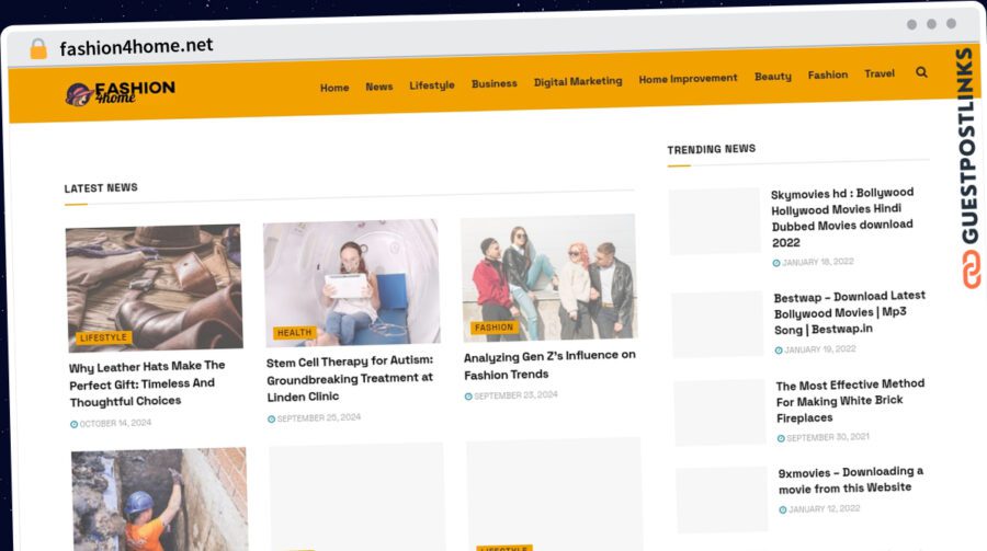 Publish Guest Post on fashion4home.net