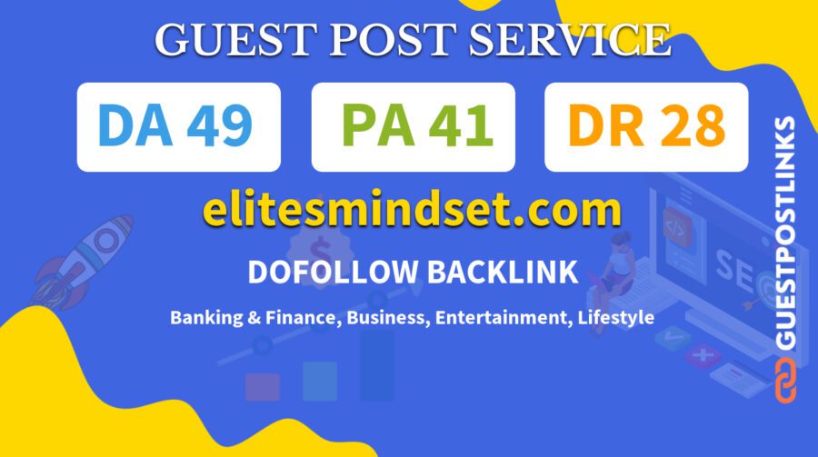Buy Guest Post on elitesmindset.com