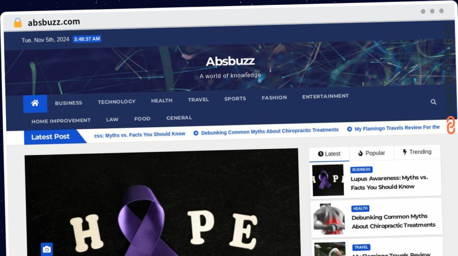 Publish Guest Post on absbuzz.com