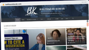 Publish Guest Post on balthazarkorab.com