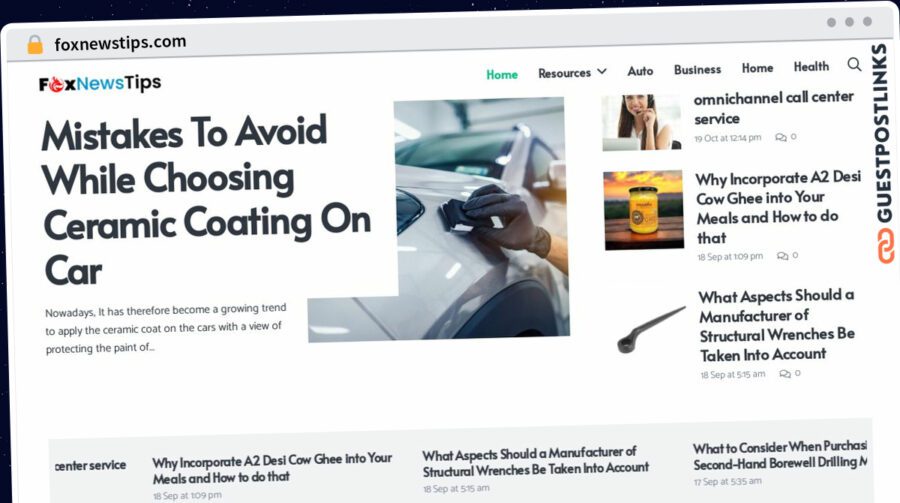 Publish Guest Post on foxnewstips.com