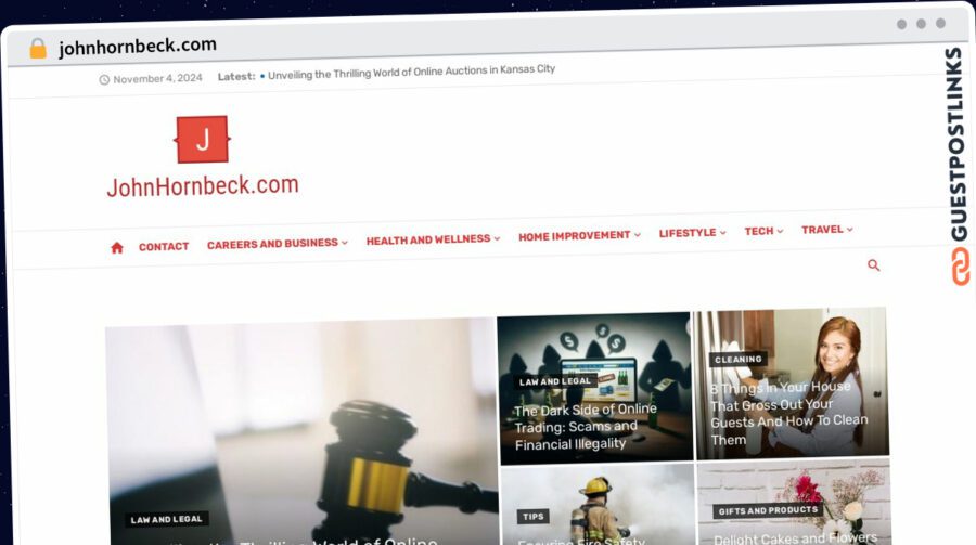 Publish Guest Post on johnhornbeck.com