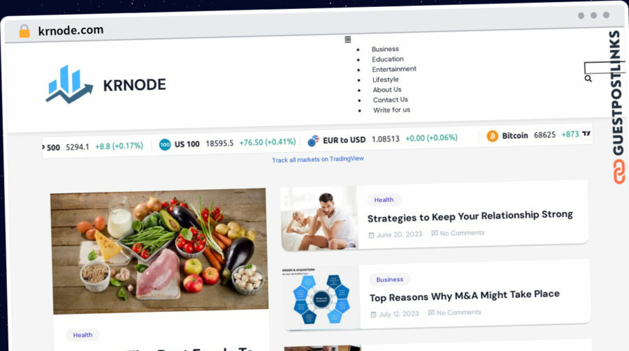 Publish Guest Post on krnode.com