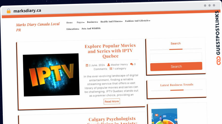 Publish Guest Post on marksdiary.ca