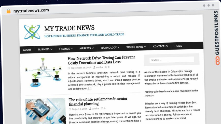 Publish Guest Post on mytradenews.com