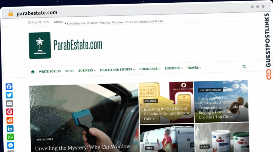 Publish Guest Post on parabestate.com