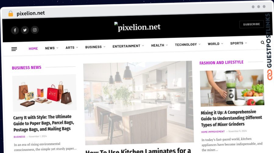Publish Guest Post on pixelion.net