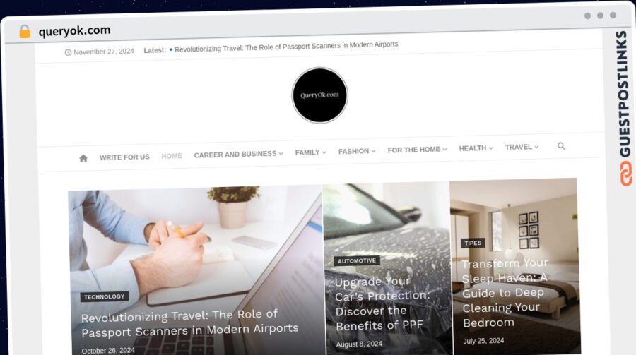 Publish Guest Post on queryok.com