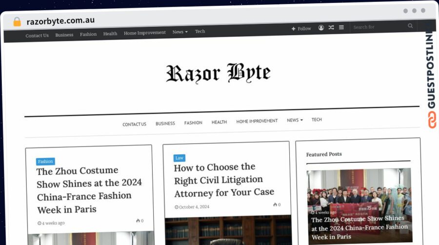 Publish Guest Post on razorbyte.com.au
