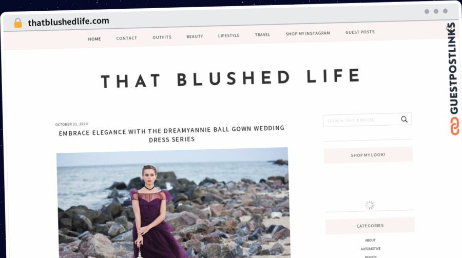Publish Guest Post on thatblushedlife.com