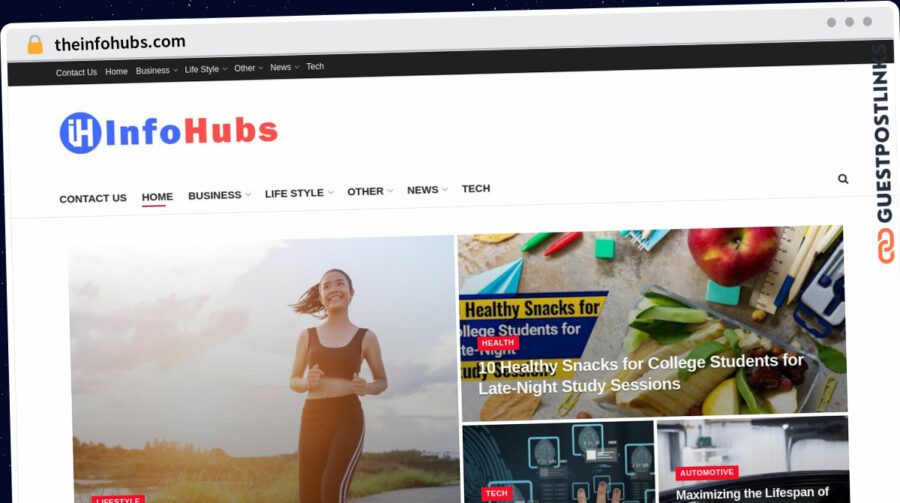Publish Guest Post on theinfohubs.com