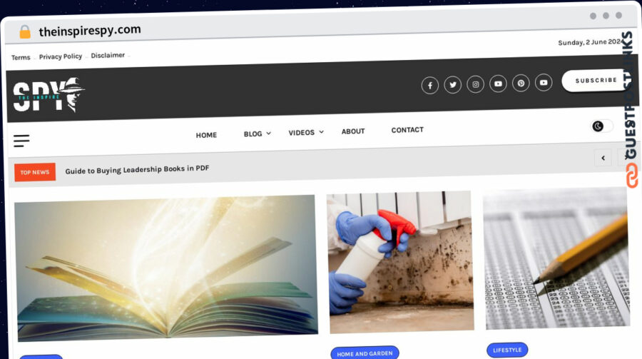 Publish Guest Post on theinspirespy.com