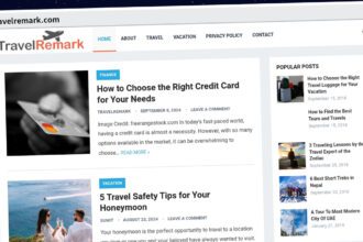 Publish Guest Post on travelremark.com