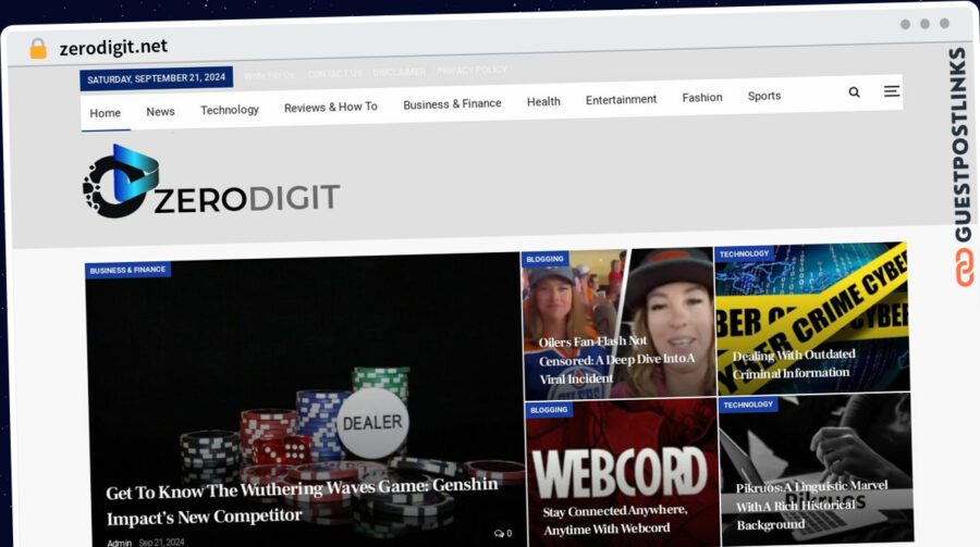 Publish Guest Post on zerodigit.net