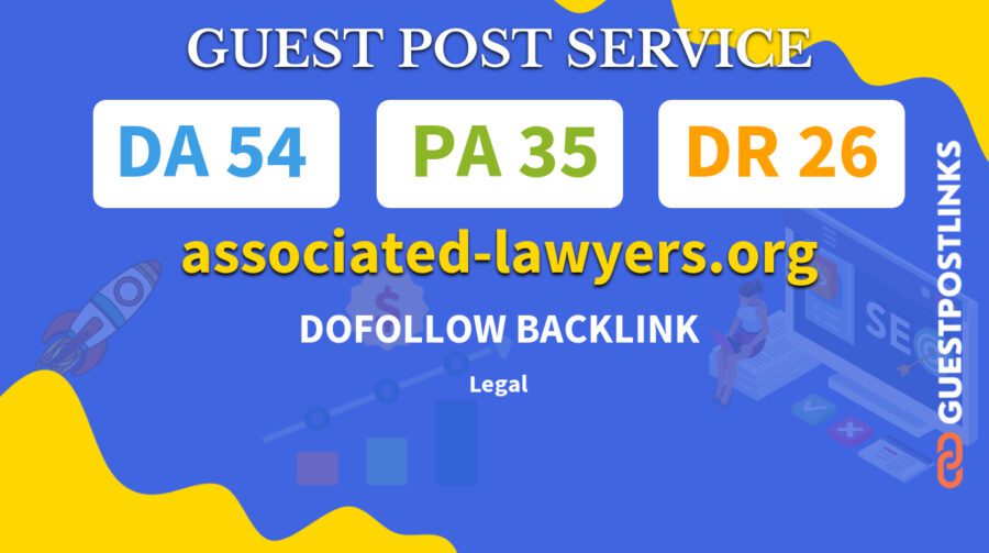 Buy Guest Post on associated-lawyers.org