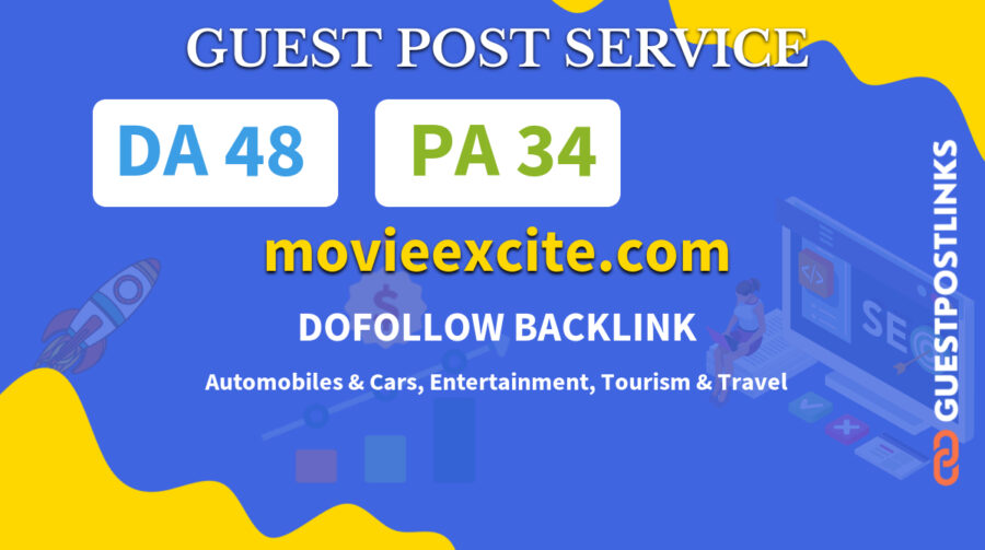 Buy Guest Post on movieexcite.com