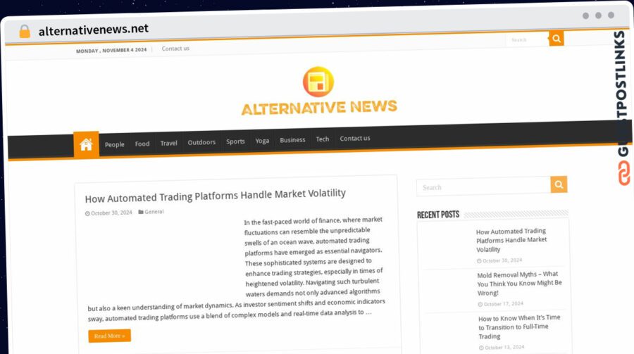 Publish Guest Post on alternativenews.net