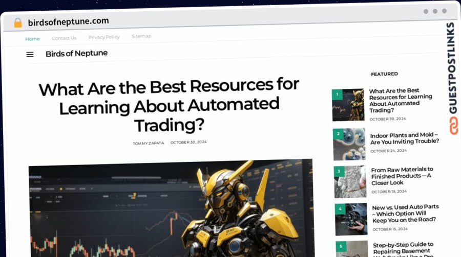 Publish Guest Post on birdsofneptune.com