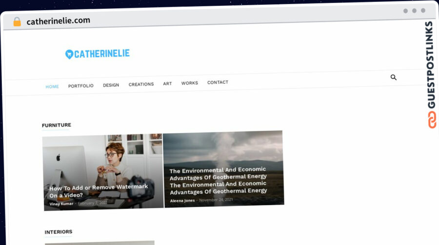 Publish Guest Post on catherinelie.com