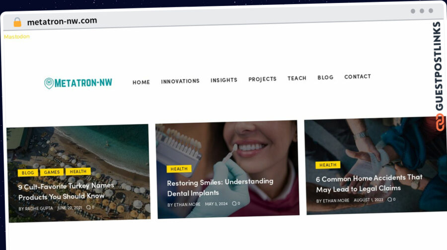 Publish Guest Post on metatron-nw.com