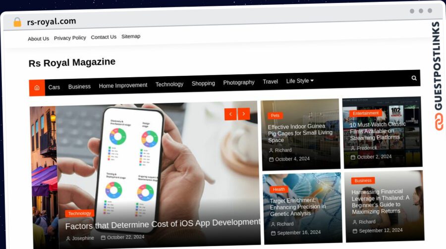 Publish Guest Post on rs-royal.com