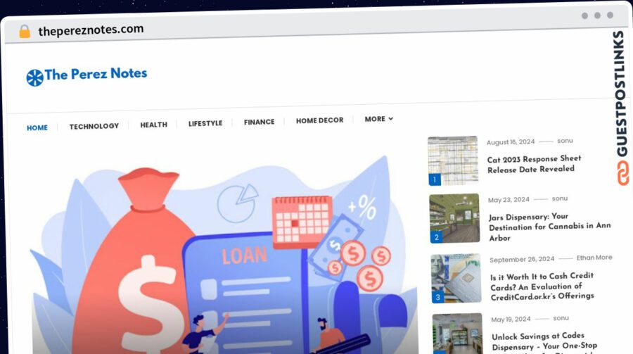 Publish Guest Post on thepereznotes.com