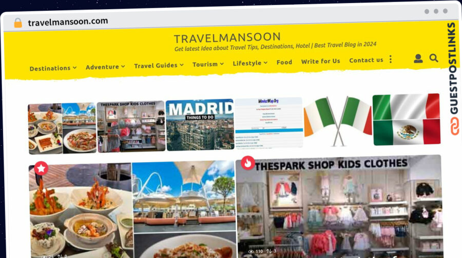 Publish Guest Post on travelmansoon.com