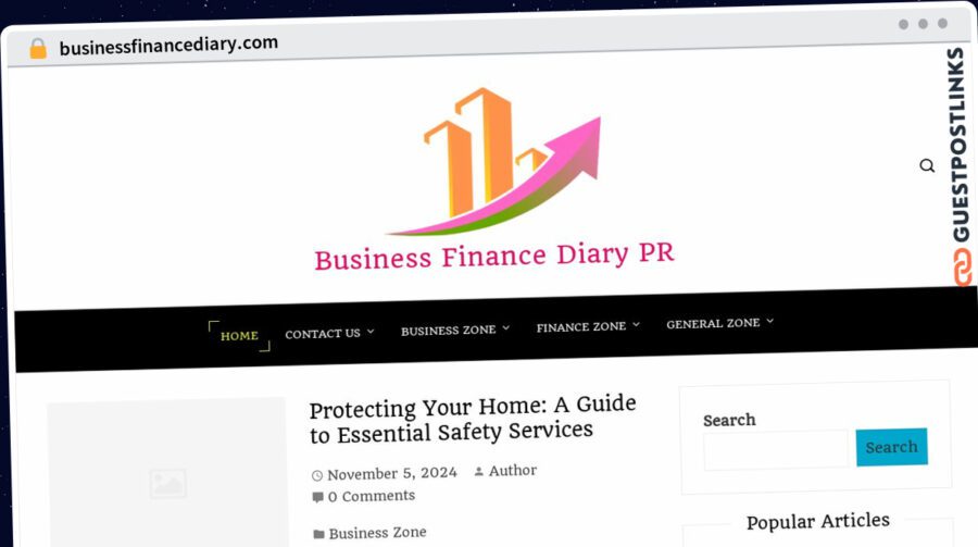 Publish Guest Post on businessfinancediary.com