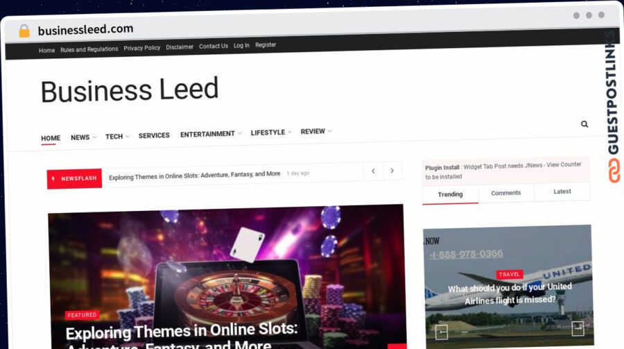 Publish Guest Post on businessleed.com