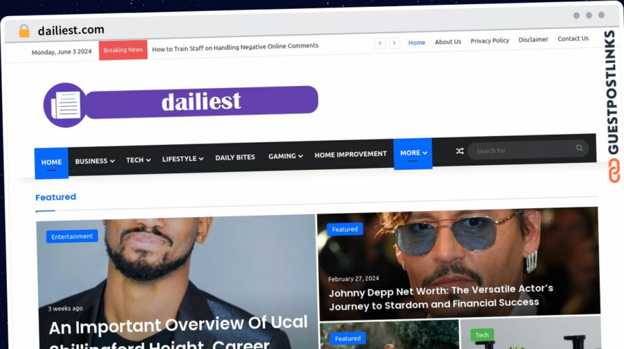 Publish Guest Post on dailiest.com