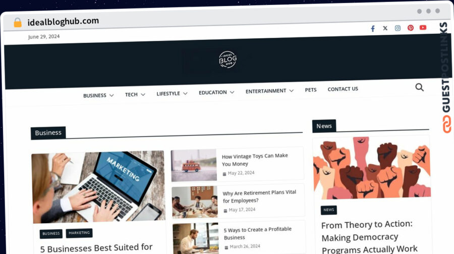 Publish Guest Post on idealbloghub.com