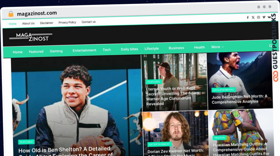 Publish Guest Post on magazinost.com