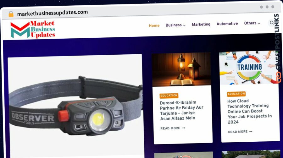 Publish Guest Post on marketbusinessupdates.com