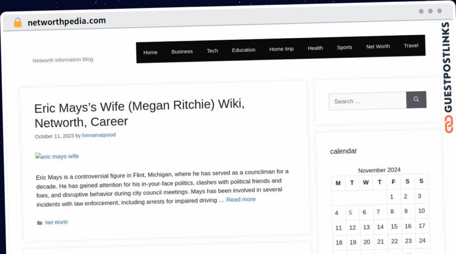 Publish Guest Post on networthpedia.com