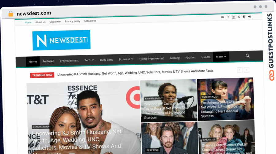 Publish Guest Post on newsdest.com