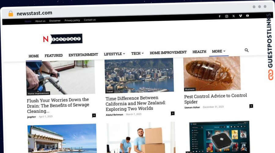 Publish Guest Post on newsstast.com