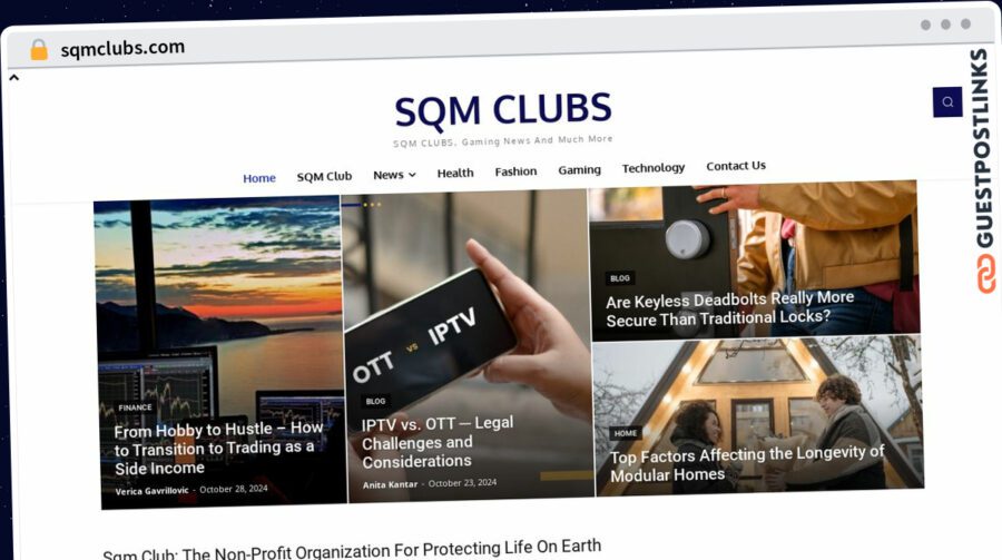 Publish Guest Post on sqmclubs.com