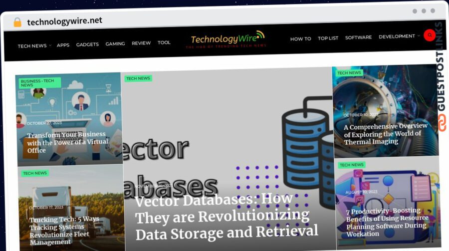 Publish Guest Post on technologywire.net