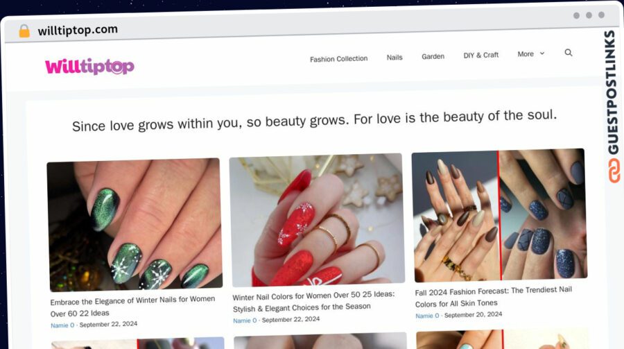 Publish Guest Post on willtiptop.com