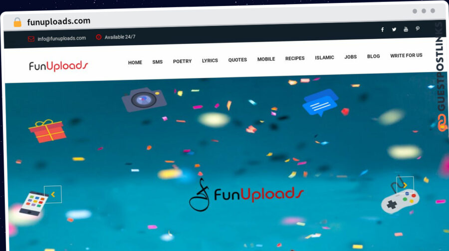 Publish Guest Post on funuploads.com