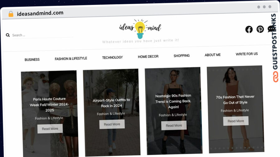Publish Guest Post on ideasandmind.com