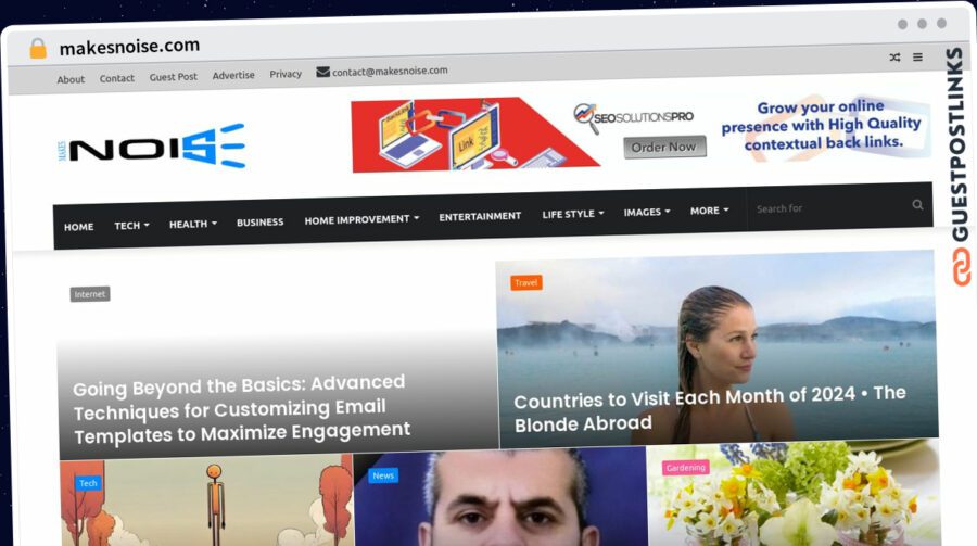Publish Guest Post on makesnoise.com