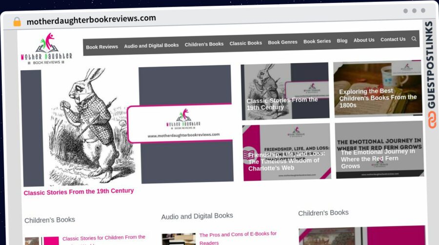 Publish Guest Post on motherdaughterbookreviews.com