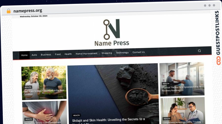 Publish Guest Post on namepress.org