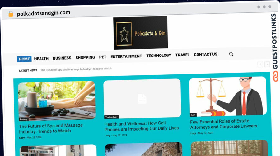 Publish Guest Post on polkadotsandgin.com
