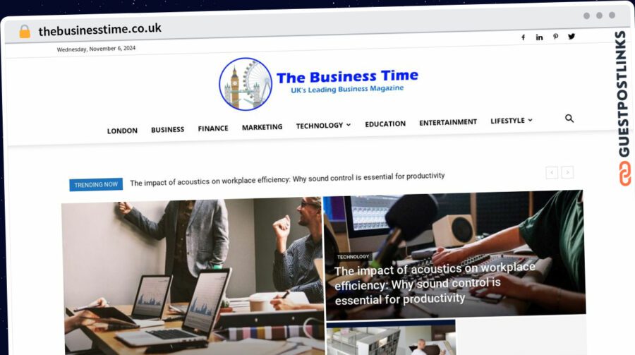 Publish Guest Post on thebusinesstime.co.uk