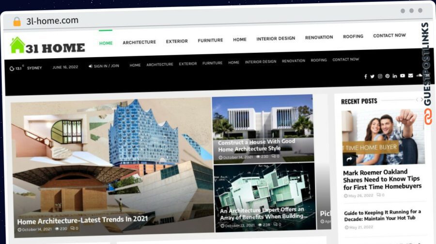 Publish Guest Post on 3l-home.com