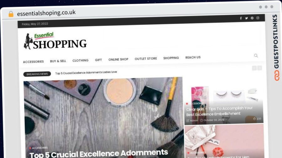 Publish Guest Post on essentialshoping.co.uk